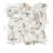 Huron 12" x 12" Calacatta Matte Glass Pebble Mosaic Floor and Wall Tile-95635363