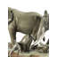 Figurine « a butée along the way elephants »