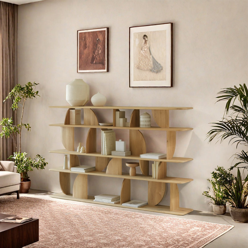 Nordic style simple design bookcase