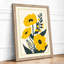 Three Stem Botanic Botanical - Framed Print-942823668-942823670