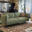 Causeuse-coussin verte standard 100% polyester-764290581