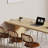 Creative Design Artificial Panel Writing Desk-1727227875