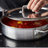 Demeyere Essential 5 3 qt. Non-Stick Stainless Steel (18/10) Saute Pan with Lid