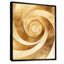 Gold Abstract Wall Art, Gold Spiral Flow , Spiral Canvas Decor-159581740-159581741