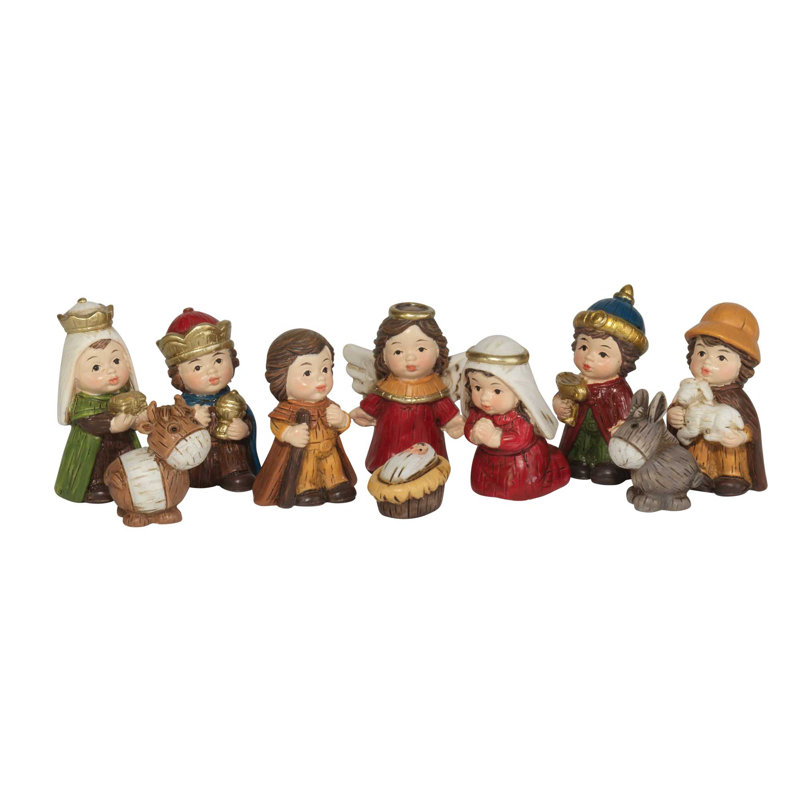 Ensemble de crèche pour enfant 9 pièces 1,75 po