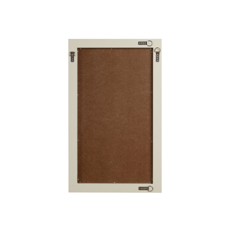 Allmodern Iver Wood Flat Mirror & Reviews 