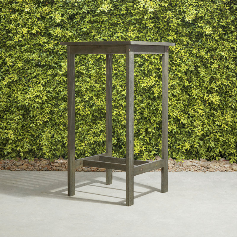 Table de bar en bois émaillé Emilio