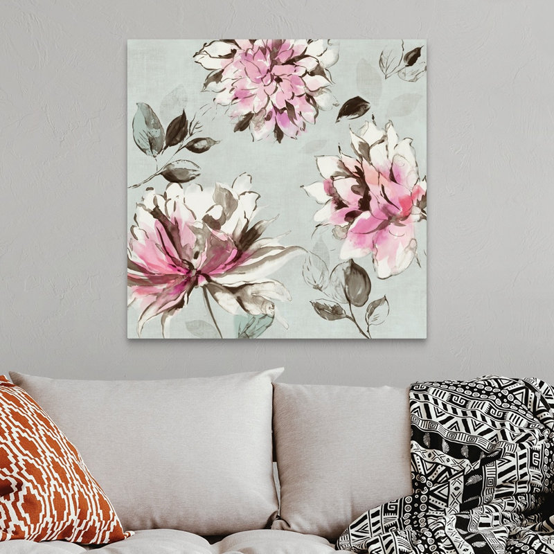 «Botanics I» par Asia Jensen, reproduction d'art sur toile, Canvas Gallery Wrap, H 36 po x l 36 po x 1,25 po