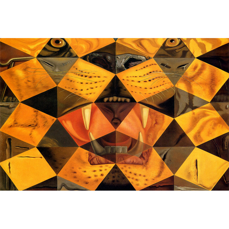 Cinquenta ... Tigre Real, c.1963, H 12 po x l 18 po