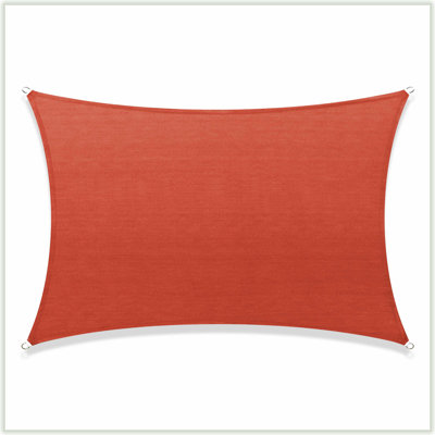 Toile d'ombrage rectangulaire en toile Colourtree, imperméable et anti-UV UPF50