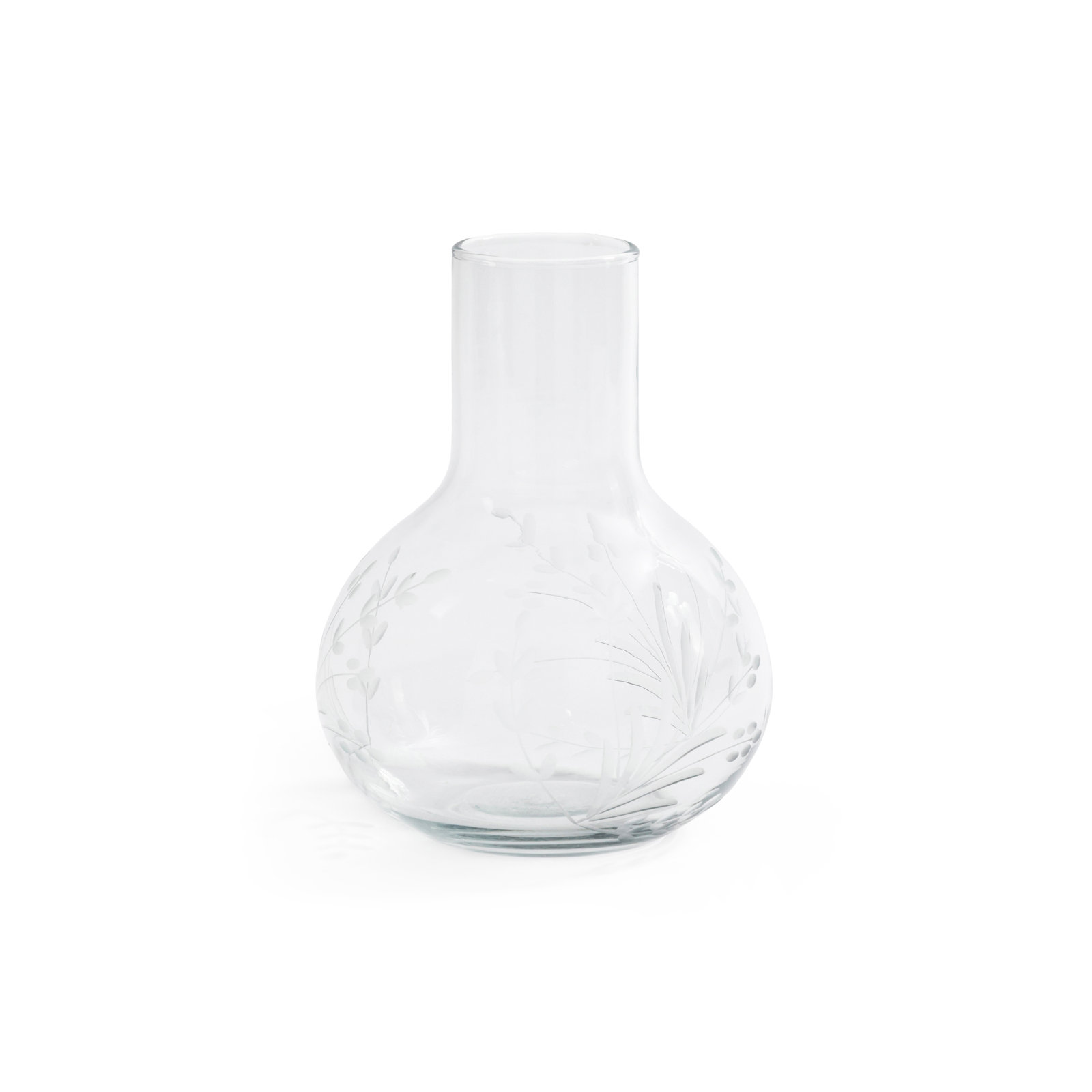 Etched Glass Carafe