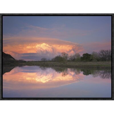 Storm Clouds over South Llano River, South Llano River State Park, Texas by Tim Fitzharris Framed Photographic Print on Canvas -  Global Gallery, GCF-396843-1216-175