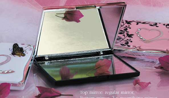 Ensemble de miroirs compacts Paris et chocolat 2