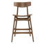 Tabouret de comptoir en bois massif-2085635107