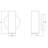 ALC Stainless Steel LED Armed Sconce-33305786