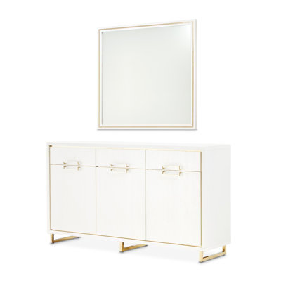 Buffet Palm Gate - Blanc nuage