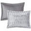 Édredon en fausse fourrure simple / simple TG avec bourre cousue et texture intérieure de couleur gris doux-124477311