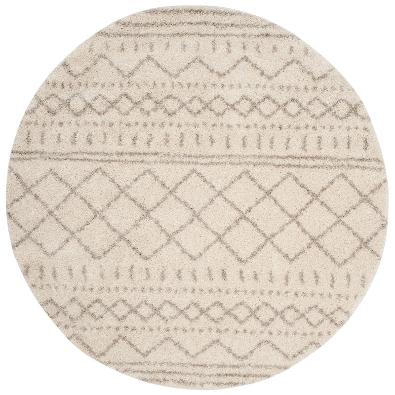 Samara Southwestern Area Rug, Round 201 cm