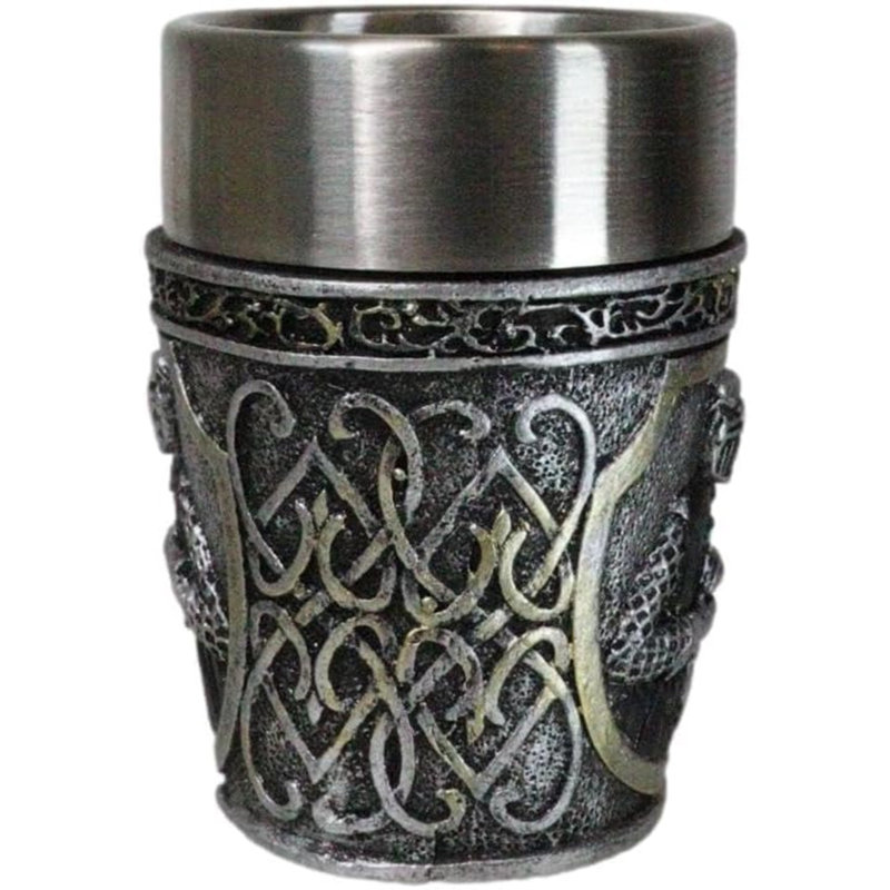 Ensemble de 4 verres à liqueur Black Templar Crusader Knight