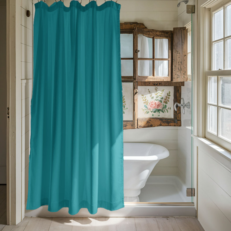 Rideau de douche Sienna Lattice - Premium, H 74 po x l 71 po, Green