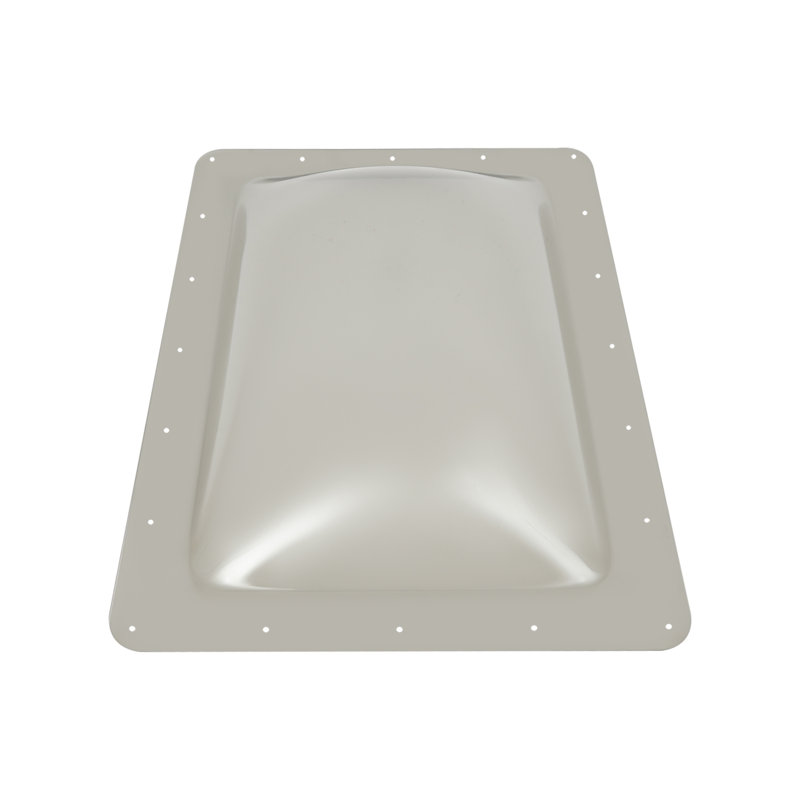 Puits de lumière PC résistant aux rayons UV pour les camping-car et les camping-car Remplacement direct avec teinte fumée