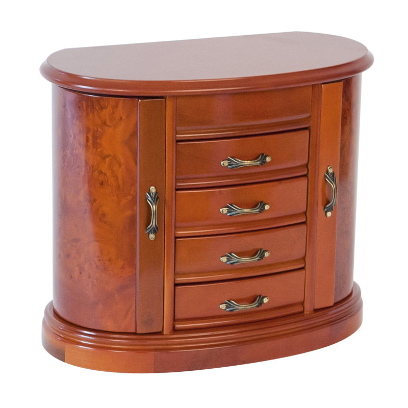 Boîte à bijoux en bois