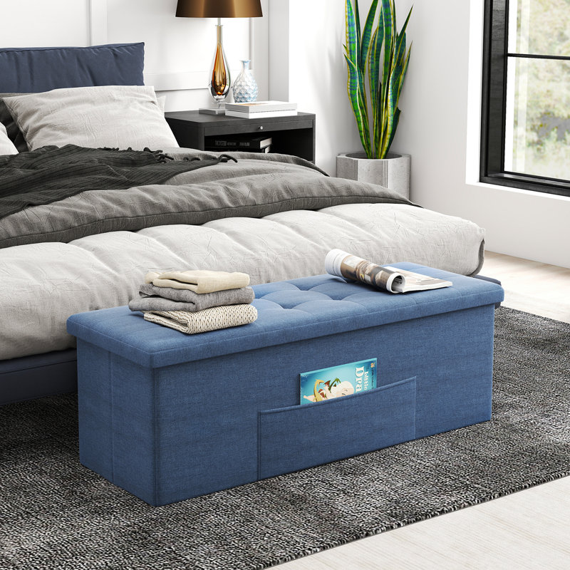 Dawit Storage Bench, Navy