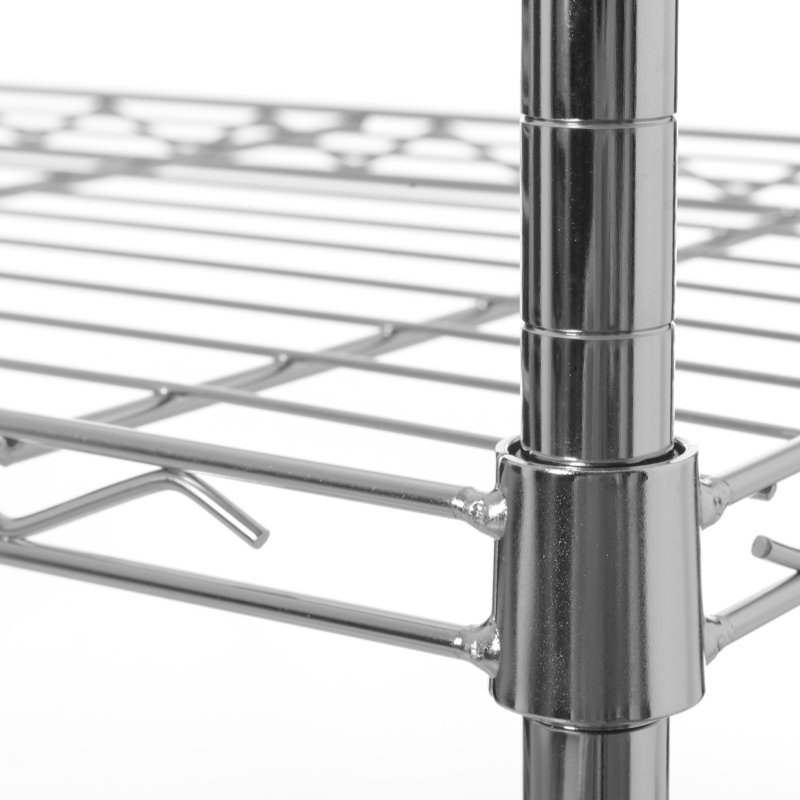 Helmut Metal Shelving Unit, 88cm H x 90cm W x 35cm D