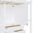Karenda Bunk Bed Platform Bed With Wheels, Pine Wood And MDF-820026295