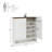 30-Pair Fluted Shoe Storage Cabinet-632669678