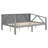 Gray Full Size Daybed With Multi - Function Use, Legs, Slats For Support And Beneath Bed Storage Timeless Style, Can Serve As Bed Or , Build Capacity-526632578-526632588
