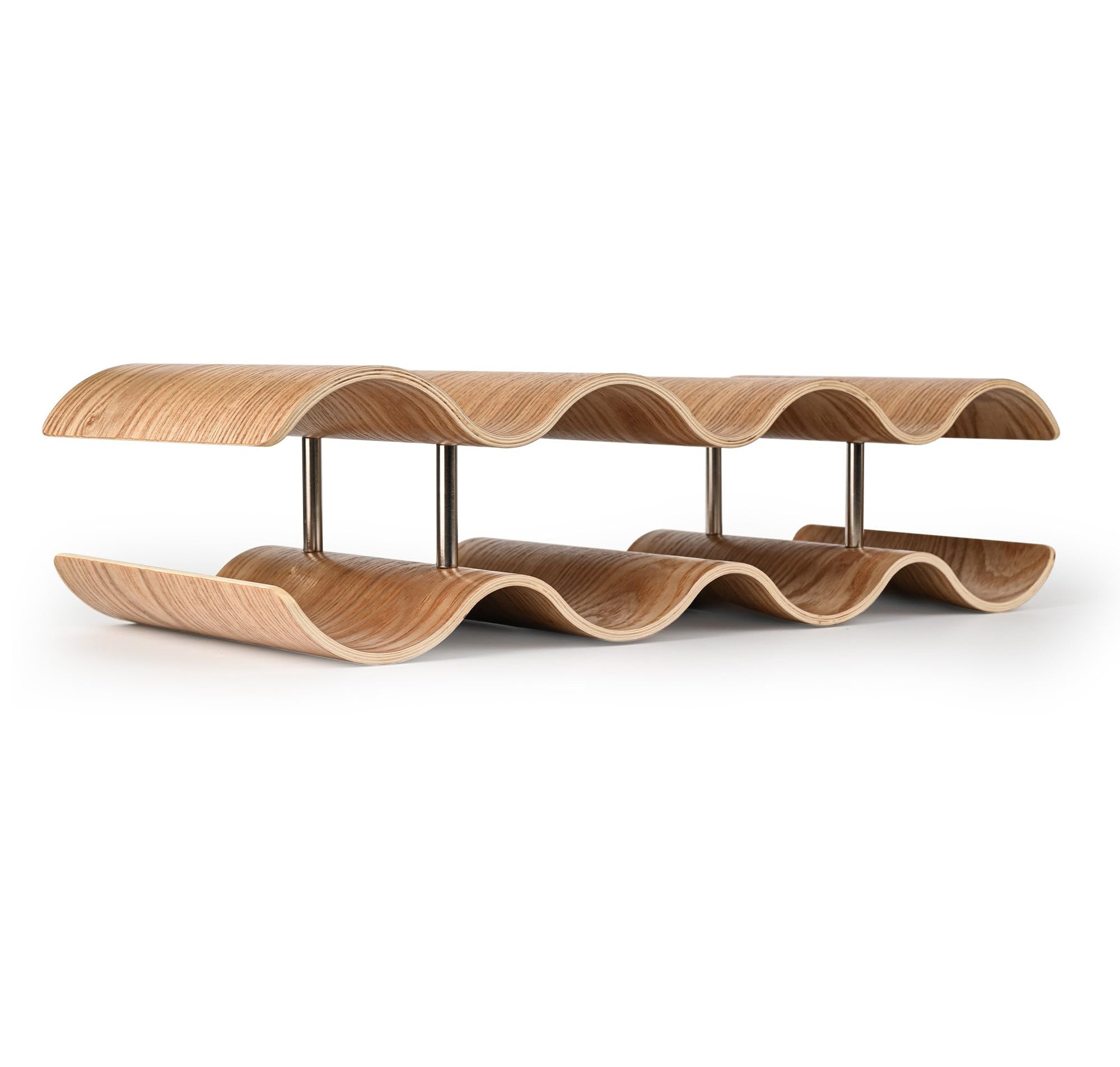 George Oliver Wavy Countertop Wine Rack