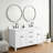 60" Freestanding Double Basin Vanity With Engineered Top-111200003