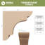 Series 1 Del Monte Rough Cedar TimberThane Corbel-1934444707