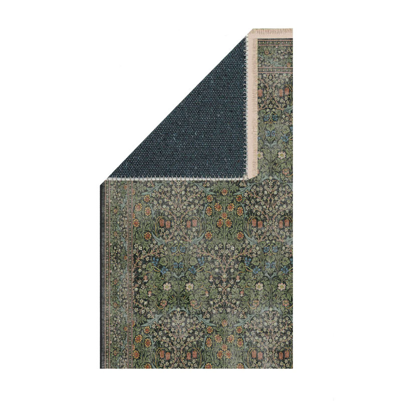 Tapis à imprimé botanique Forest Thicket