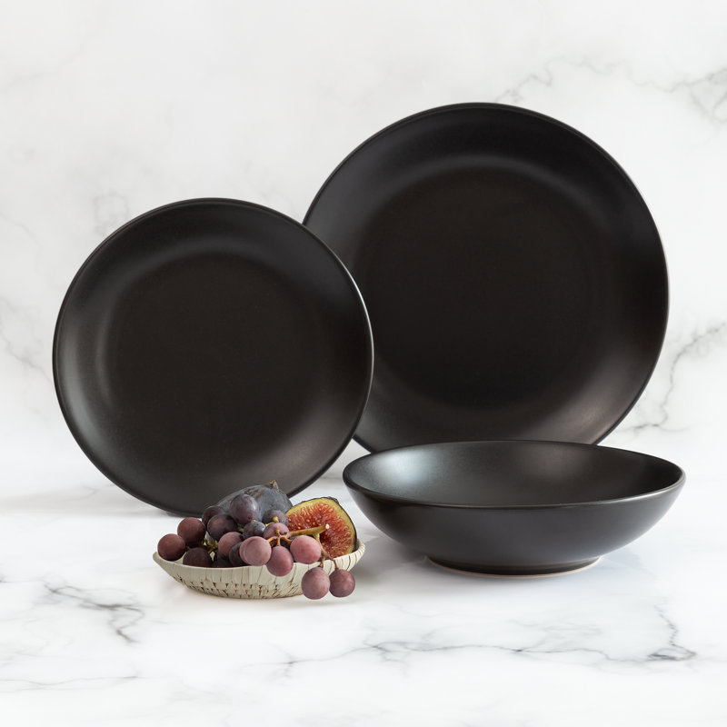 Piece Stoneware Dinnerware Set - Service for 4