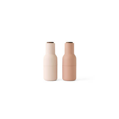 Bottle salt and pepper grinders in brown - Audo Copenhagen