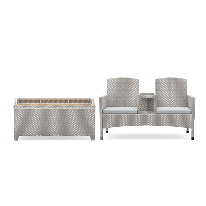 Angelah 4 - Person Patio Conversation Set