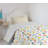 Ambesonne Spaceship Bedspread Set Cartoon Shooting Star Multicolor