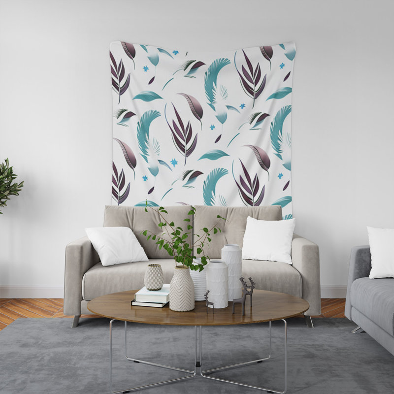 Tapisserie murale, H 80 po x l 68 po