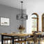 Lustre tambour Spoutnik à 5 lumières Emilia-406399622