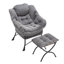 Fauteuil Lazy avec repose-pieds-357400615