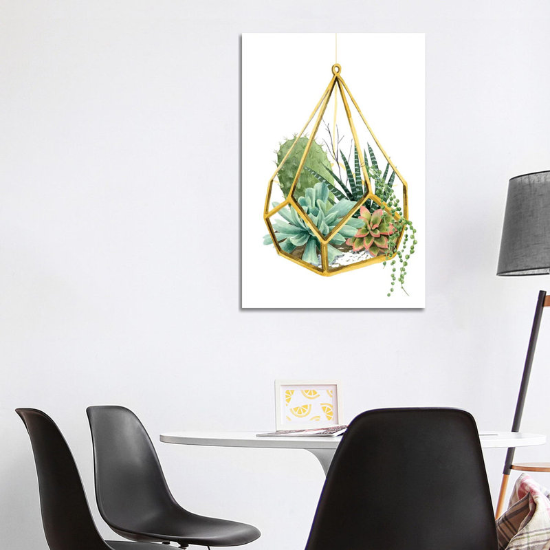 Wild Terrarium II 1 Piece Wrapped Canvas Wall Art, 101.6 cm H x 66.04 cm W