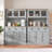 71" Kitchen Hutch Storage Cabinet With Charging Station-1906738379