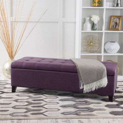 OTTOMAN DE RANGEMENT (avec repose-pieds seulement)