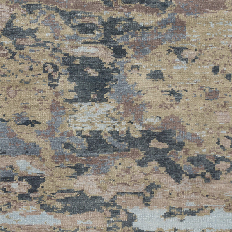 Herkimer Wool Abstract Area Rug, Rectangle 2' x 3'
