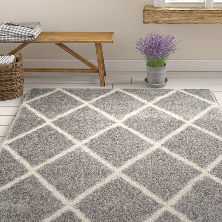 Amhold Shag Performance Geometric Rug