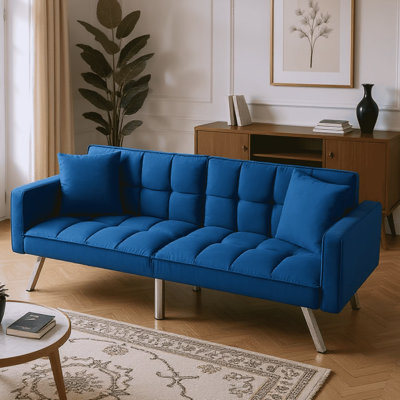 Canapé-lit de style classique 74 po Wrought Studio ™ avec design séparé