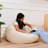 Standard Faux Leather Classic Bean Bag-102323151-102504790