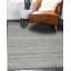 Tapis blanc en laine fait à la main-88615518